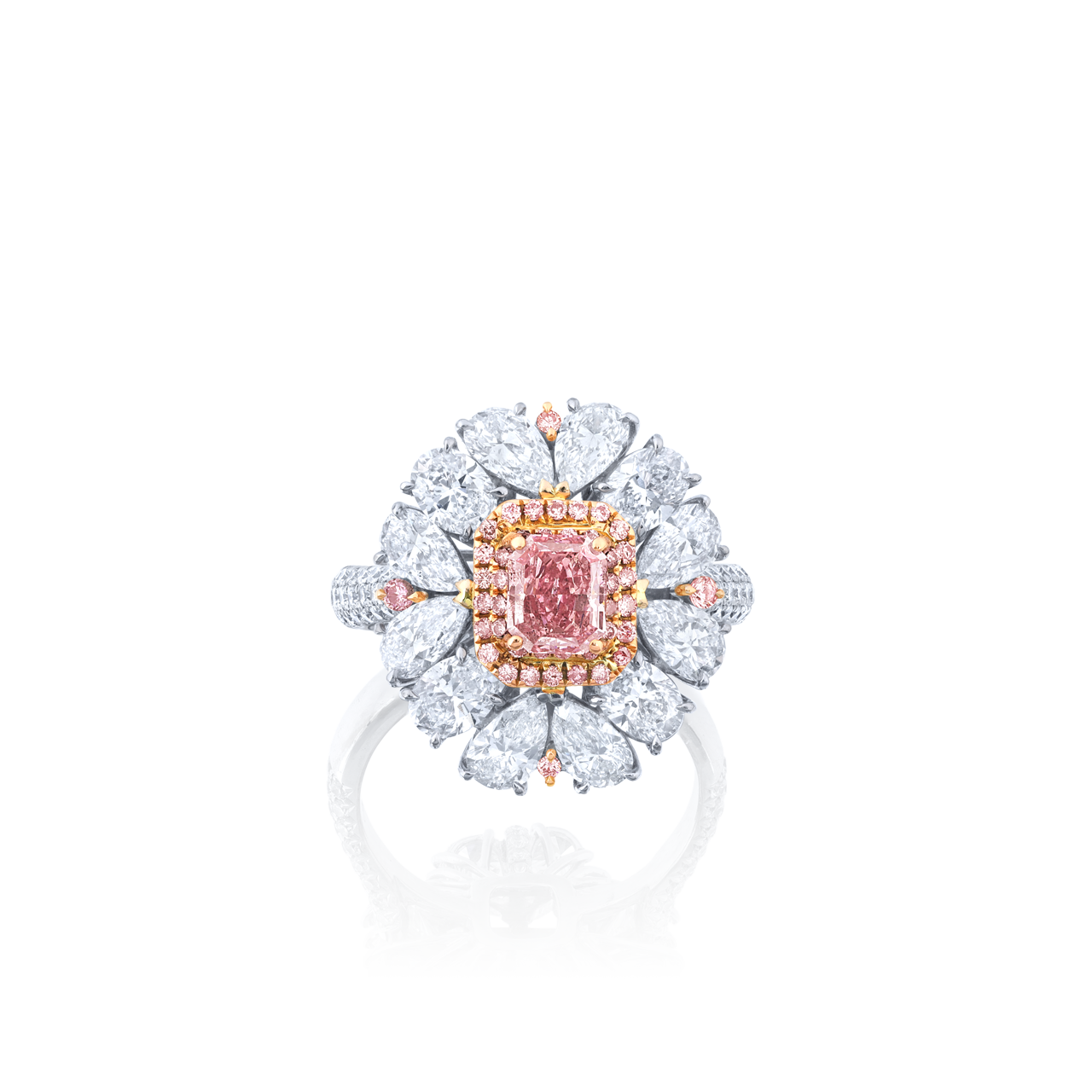 0.63克拉 阿蓋爾粉鑽戒
Argyle Pink Colored Diamond Ring