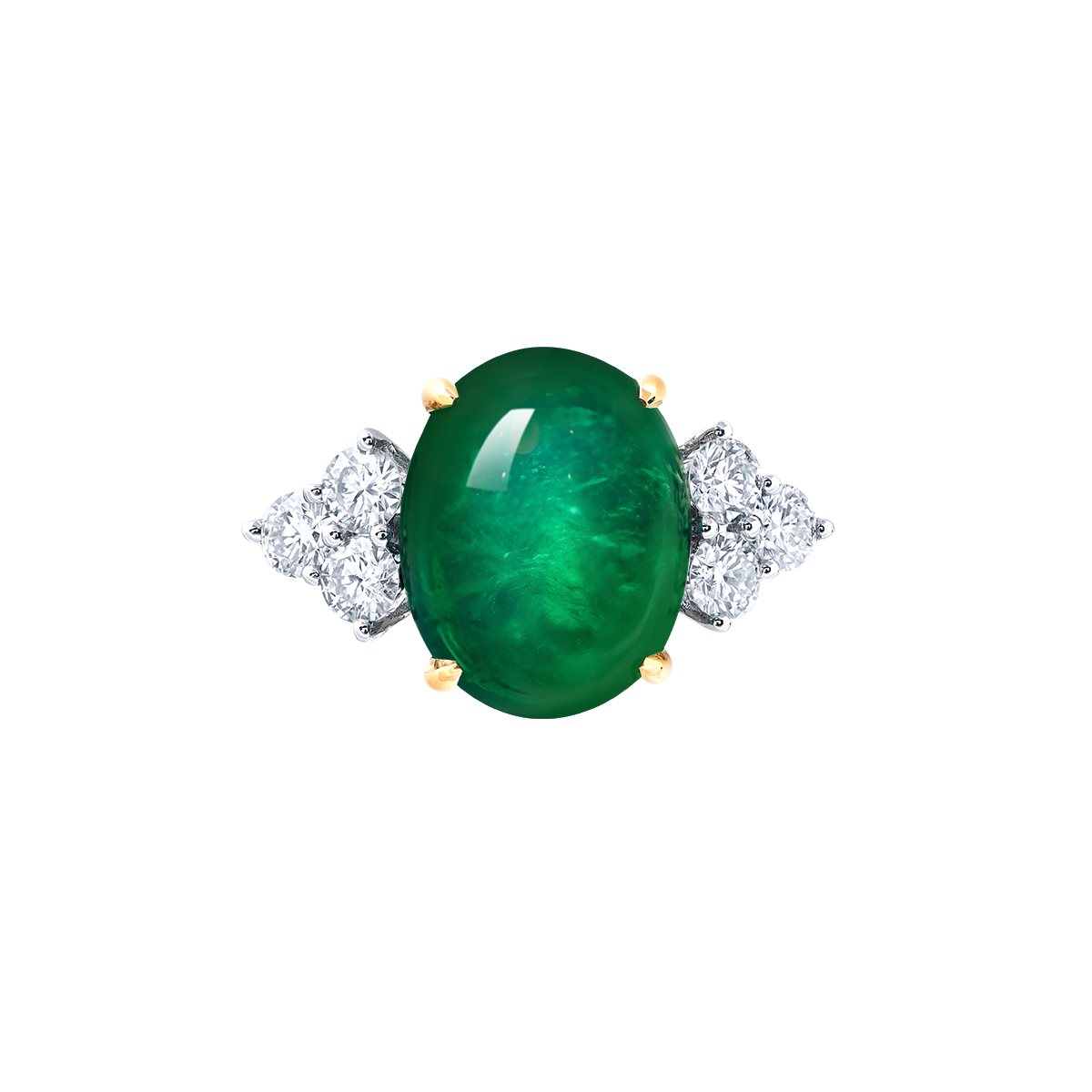 8.00克拉 哥倫比亞天然MUZO GREEN祖母綠鑽戒
Colombian MUZO Green Emerald 
and Diamond Ring