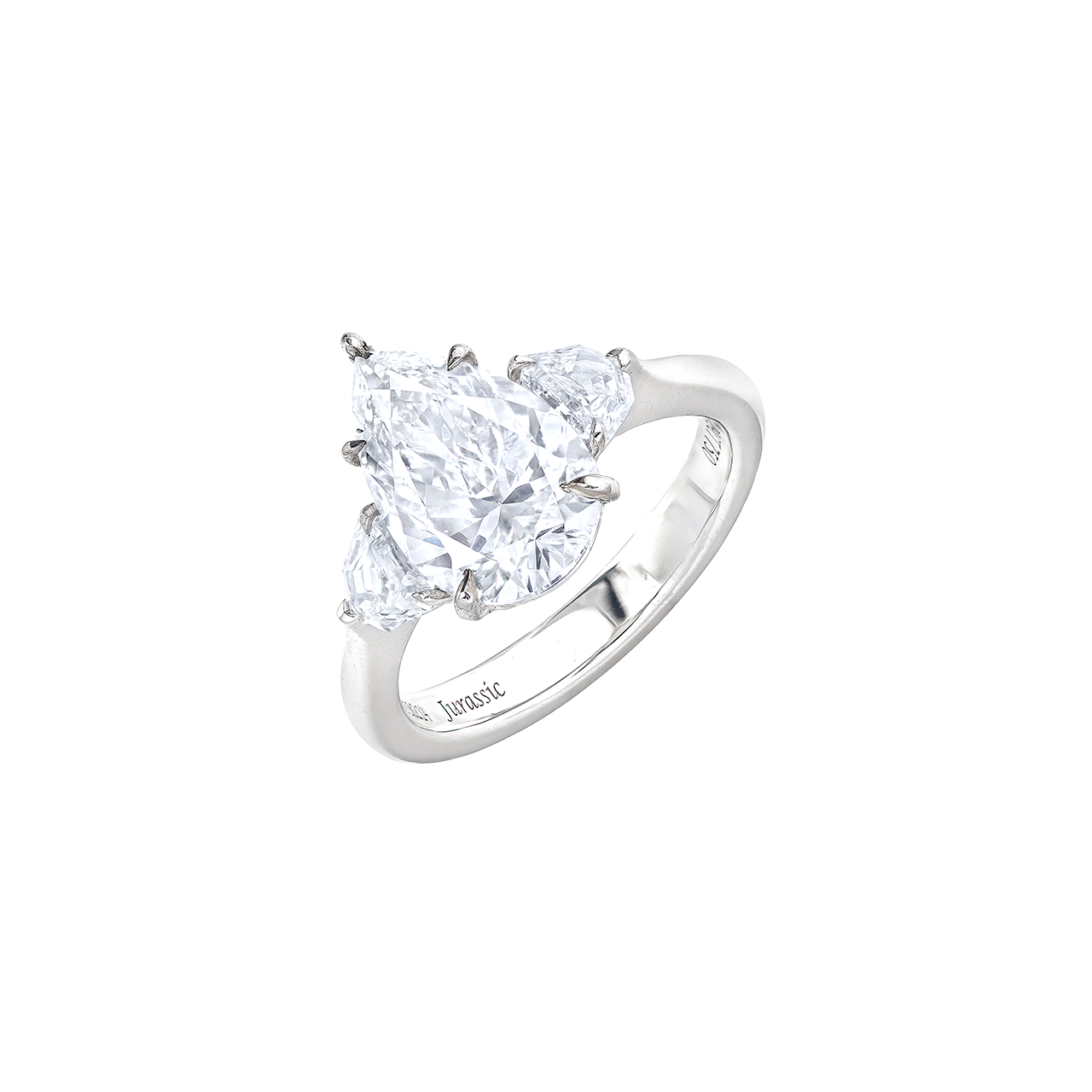 GIA 3.09克拉 完美無瑕全美白鑽戒
D FL (TypeIIa) Diamond Ring