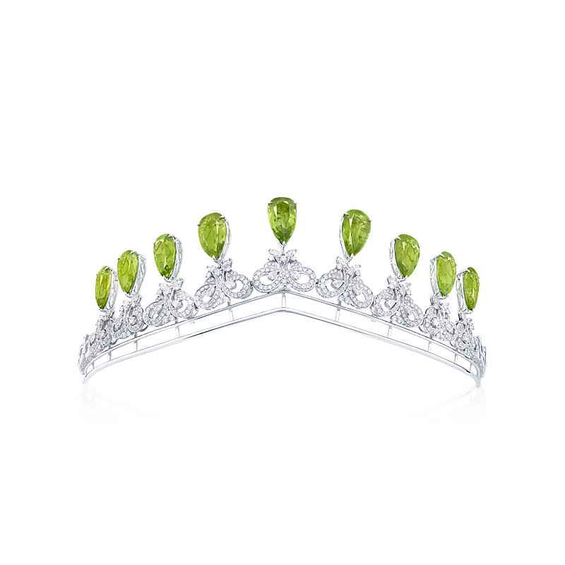 GIA 橄欖石皇冠 61.10 克拉