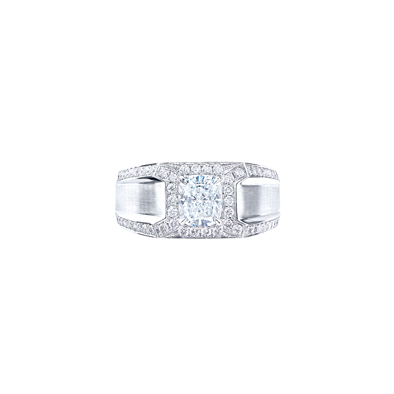 GIA 1.08克拉 DIF白鑽男戒
D Color, Internally Flawless Diamond Ring