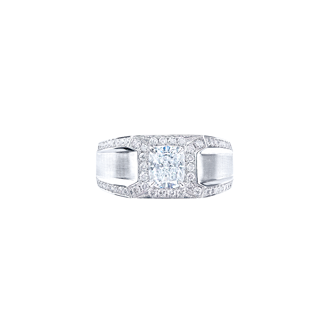 GIA 1.08克拉 DIF白鑽男戒
D Color, Internally Flawless Diamond Ring