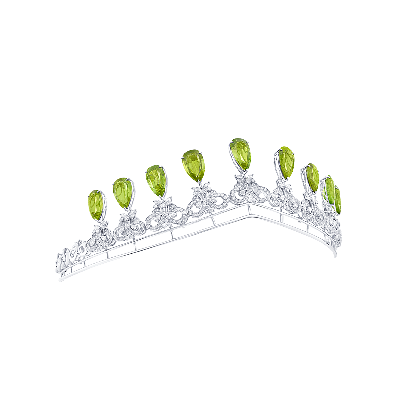 GIA 橄欖石皇冠 61.10 克拉