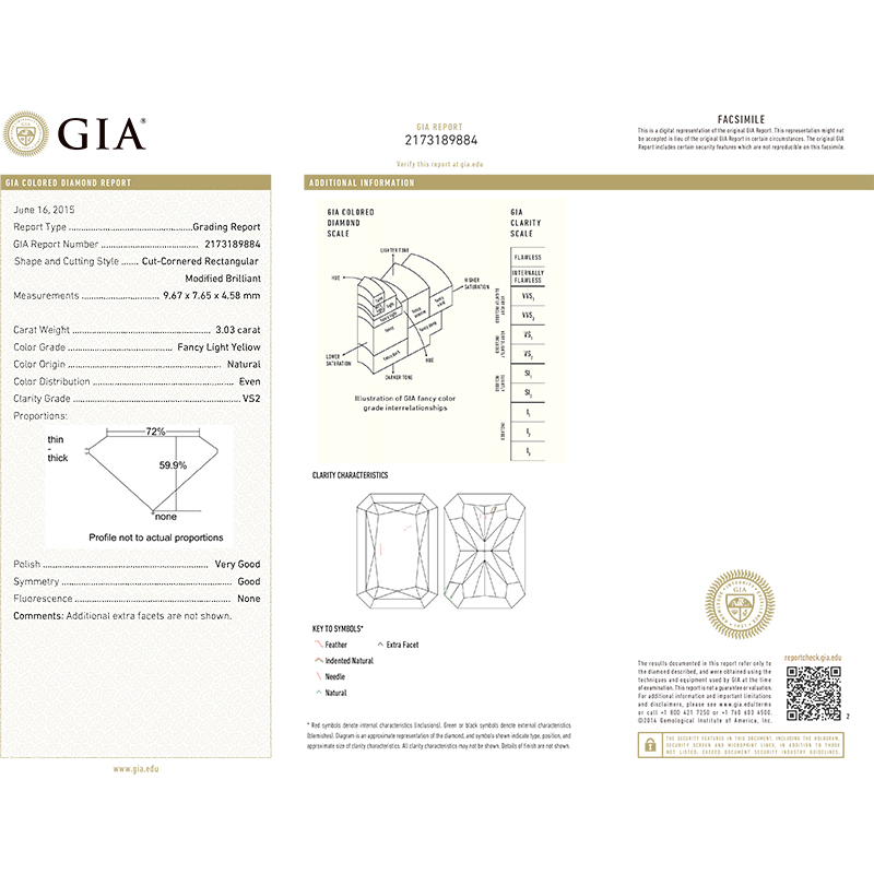 GIA 黃彩鑽鑽石耳環 6.16 克拉