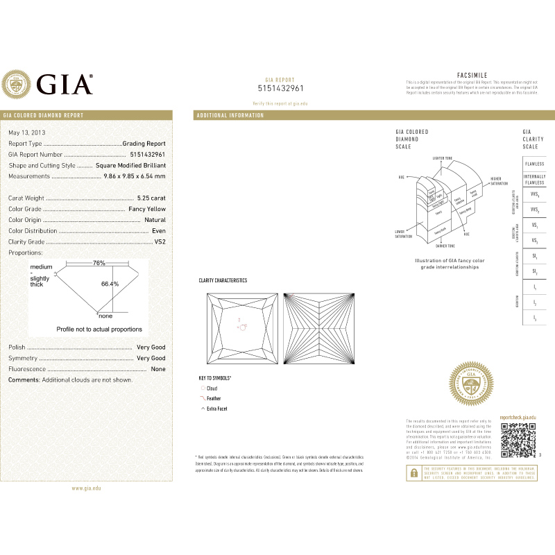 GIA 黃鑽耳環 10.91 克拉