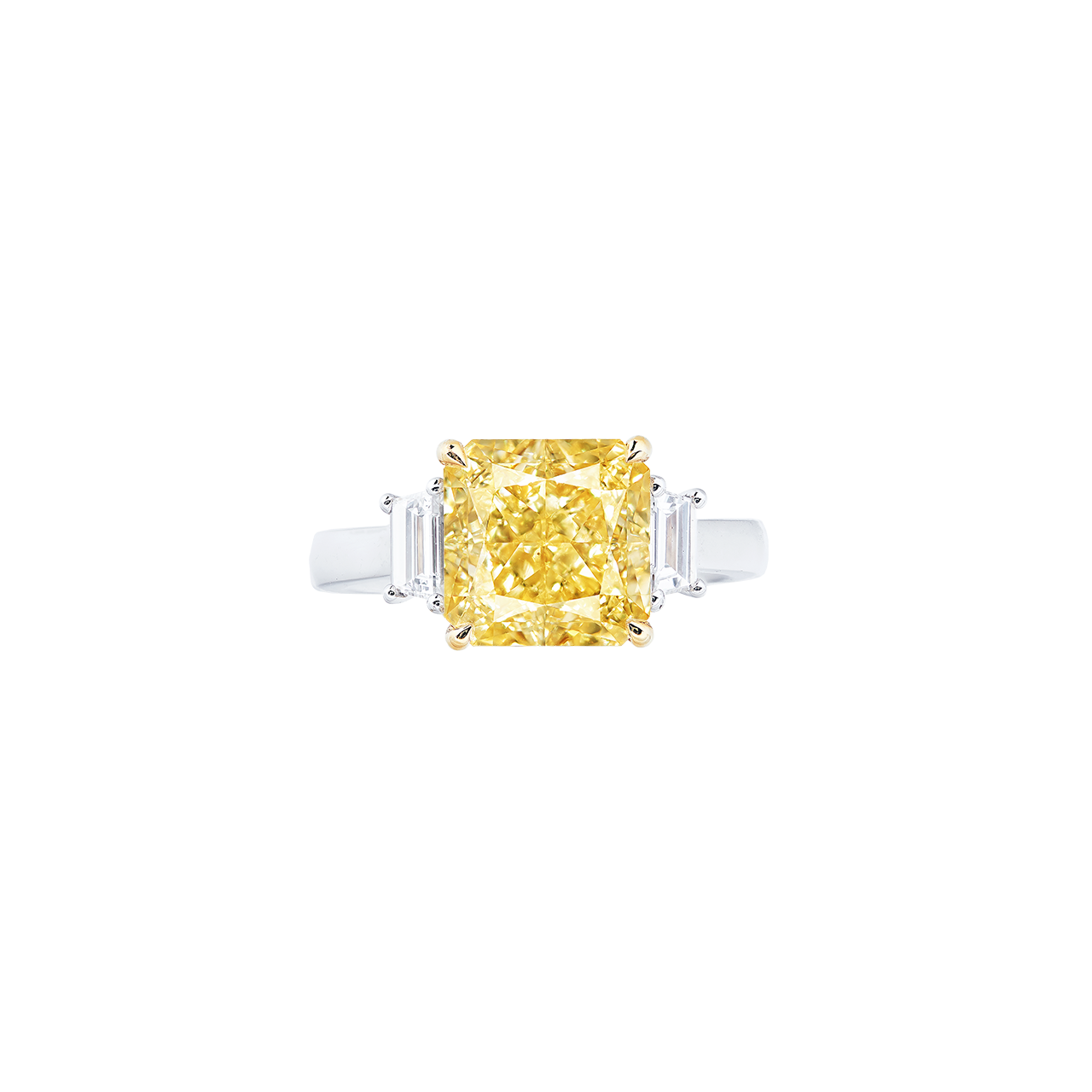 GIA 11.57克拉 棕黃彩鑽鑽石戒
FANCY BROWN YELLOW 
COLOURED DIAMOND AND 
DIAMOND RING