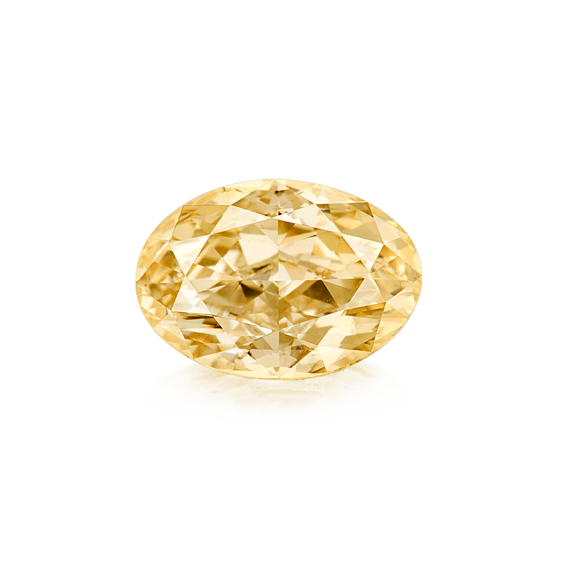 GIA 棕黃鑽裸石  2.03 克拉