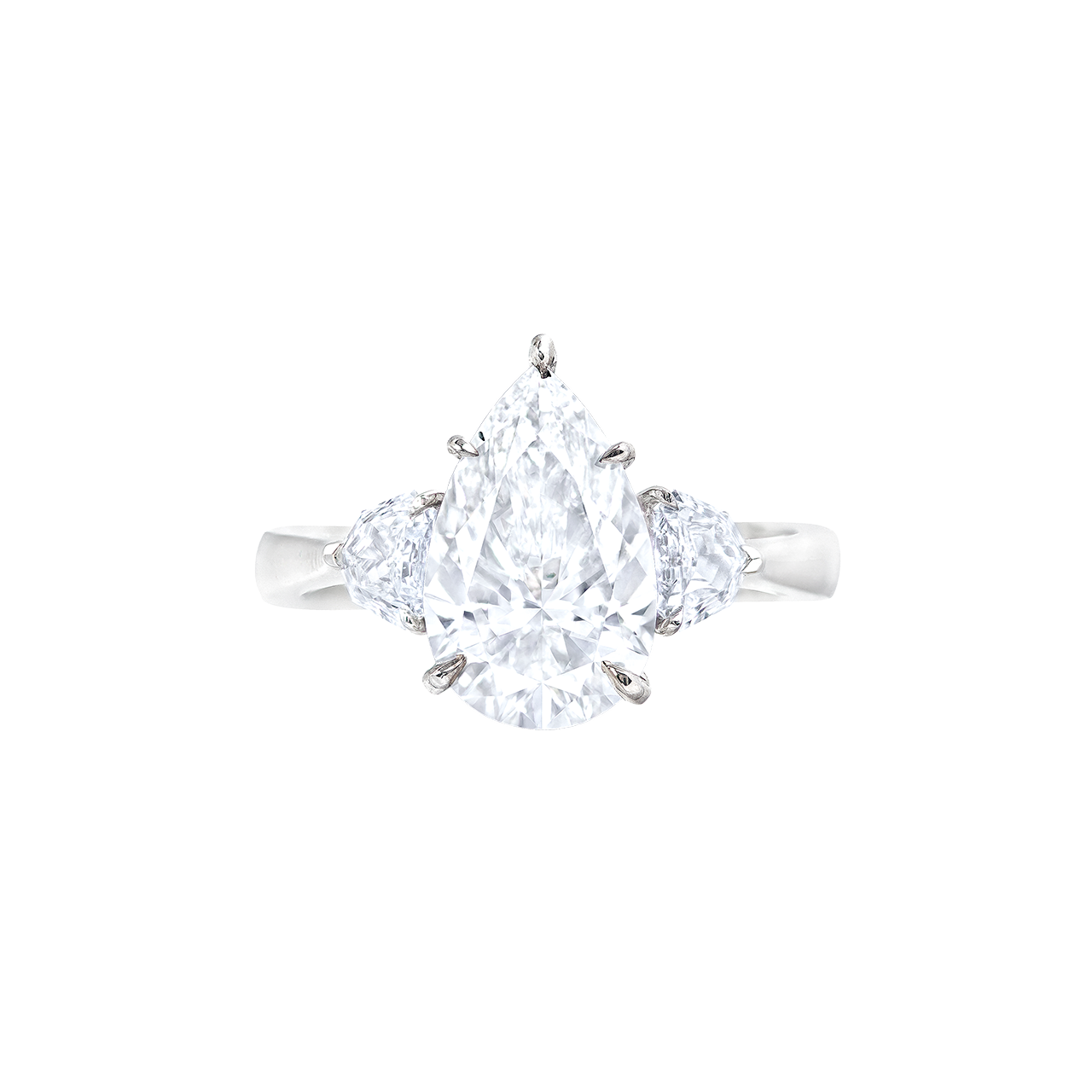 GIA 3.09克拉 完美無瑕全美白鑽戒
D FL (TypeIIa) Diamond Ring