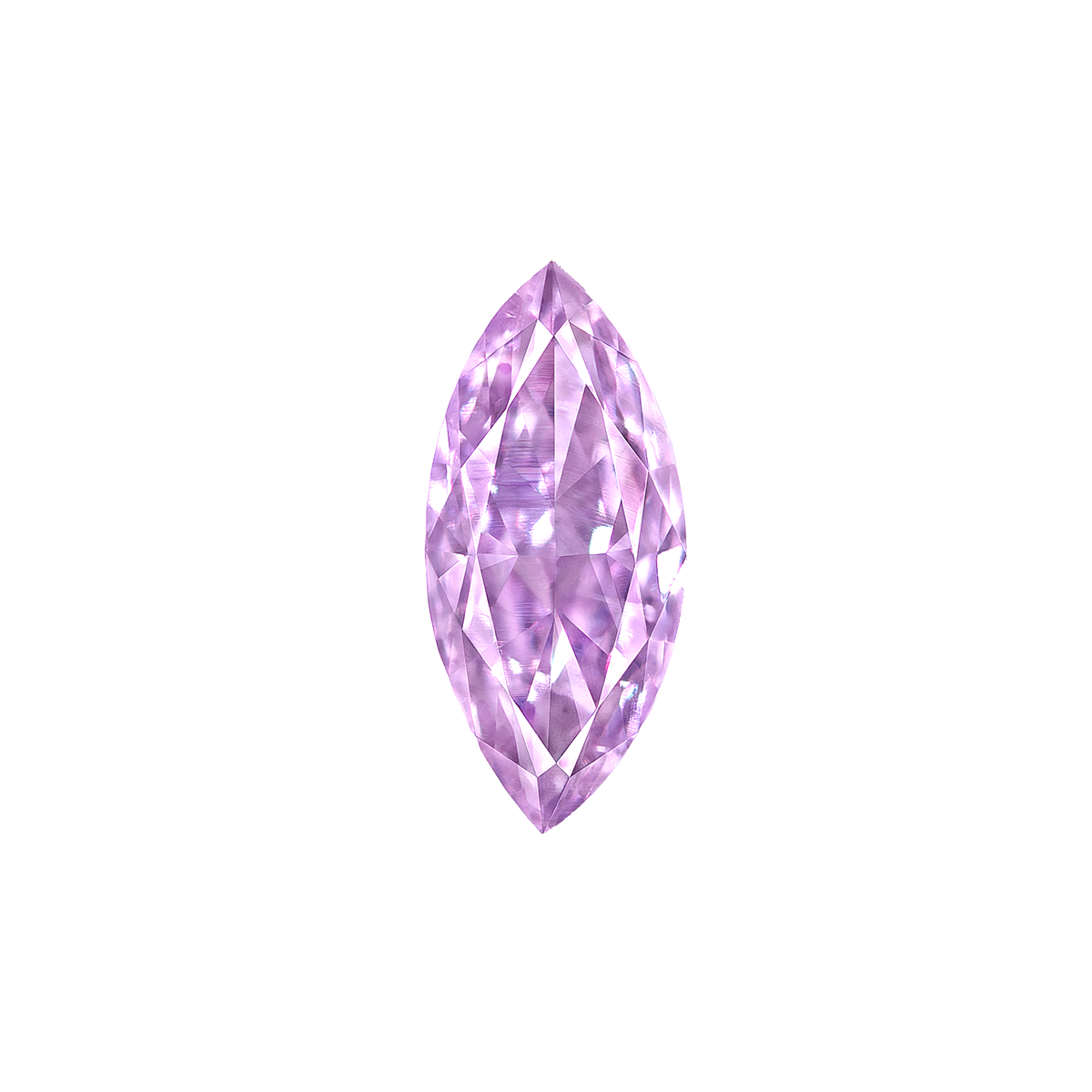 GIA 0.50克拉  粉紫鑽裸石
Fancy Pinkish Purple 
Unmounted Colored Diamond