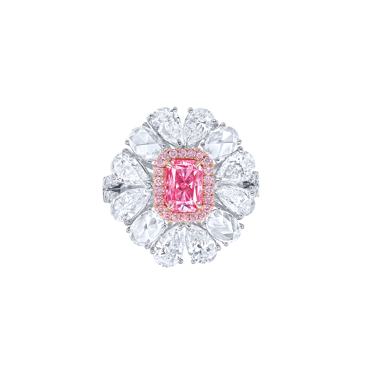 1.02克拉 阿蓋爾粉鑽戒
Pink Diamond from Argyle Mine
and Diamond Ring