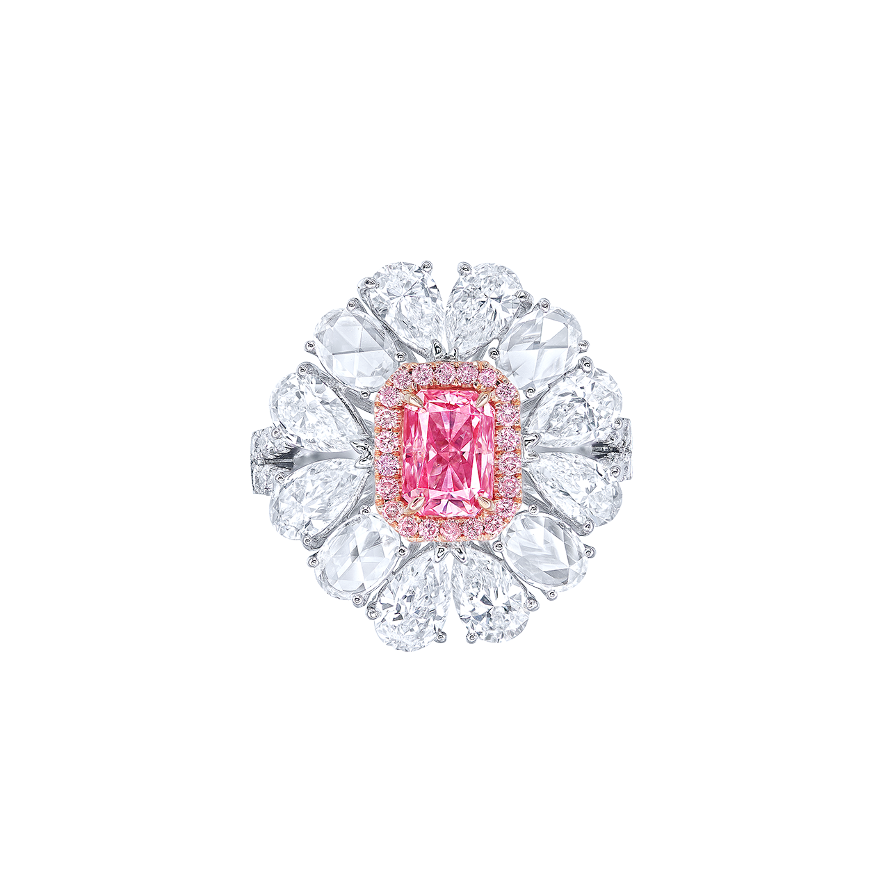 1.02克拉 阿蓋爾粉鑽戒
Pink Diamond from Argyle Mine
and Diamond Ring
