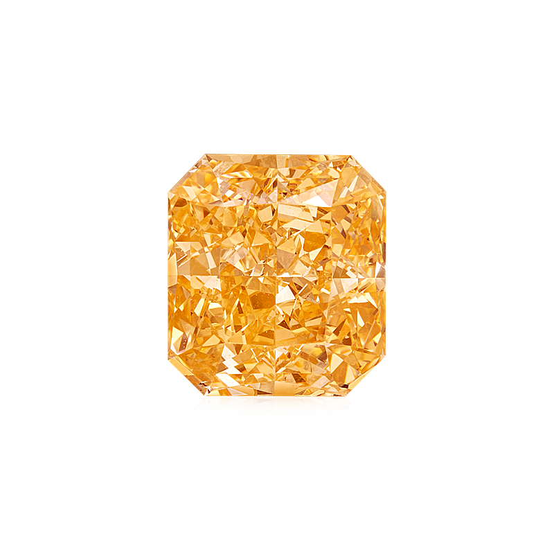 GIA 黃橘鑽裸石 2.03 克拉
