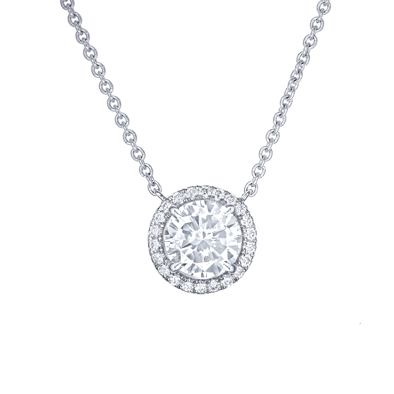 GIA 1.24克拉 奶鑽墜鍊
Fancy White Diamond Pendant Necklace