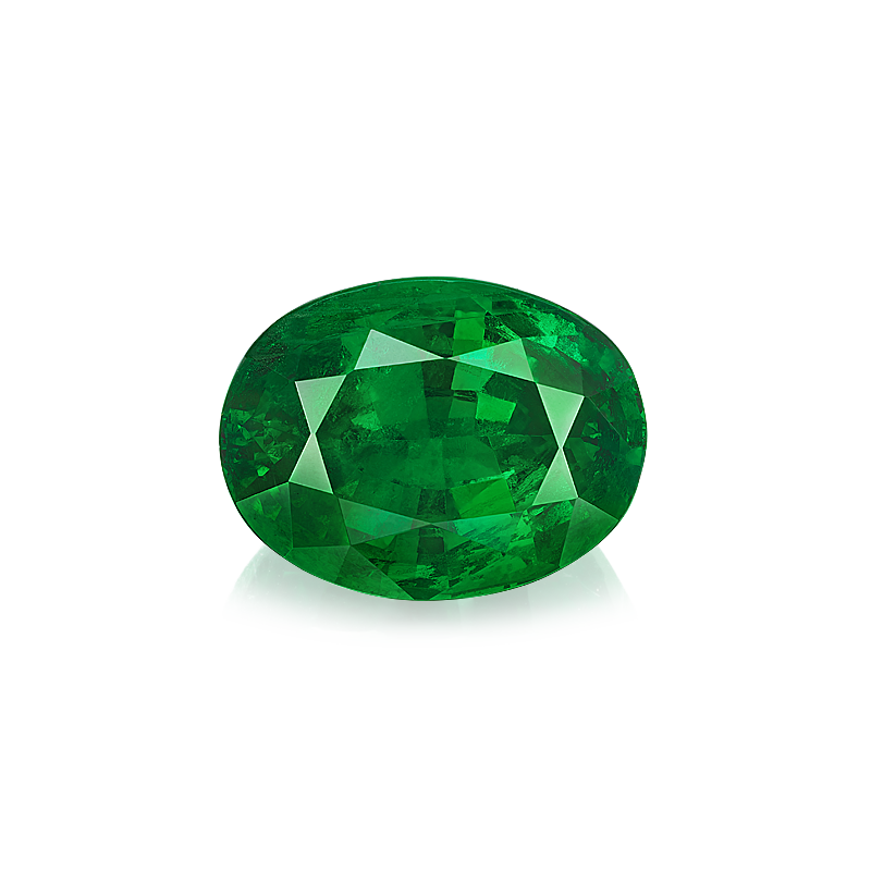 GIA 沙弗萊裸石 9.50 克拉